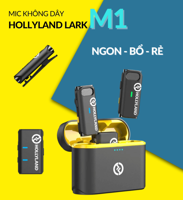 Mic không dây Hollyland Lark M1 | HTSkys